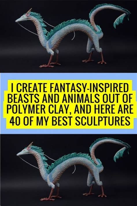 My Polymer Clay Figurines Are Fantasy Themed And Showcase Beasts And