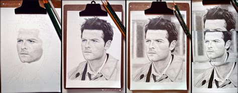 Castiel The Angel Of The Lord All The Wip By Gigi Avila On Deviantart