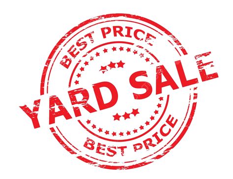 Yard Sale Sign Cost Round Vector Sign Cost Round Png And Vector With