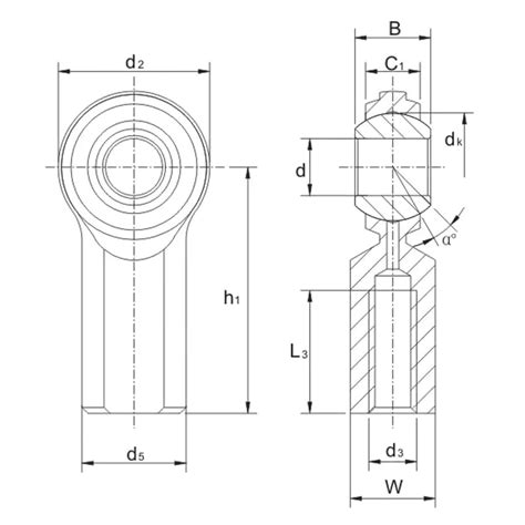 Шарниры сферические CF 3-12 • UnitMC