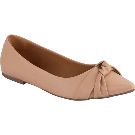 Sapatilha Feminina Confortável Nó NSP Nude Lumiss