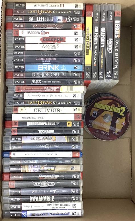 Lot 30 Playstation 3 Ps3 Video Games