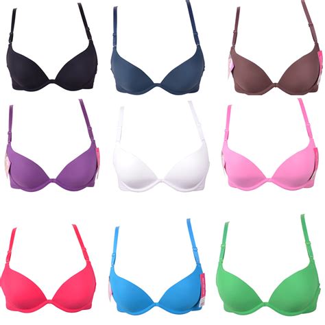 Women Lingerie Push Up Bra Super Boost Padded Underwire Brassiere BH AA A B EBay