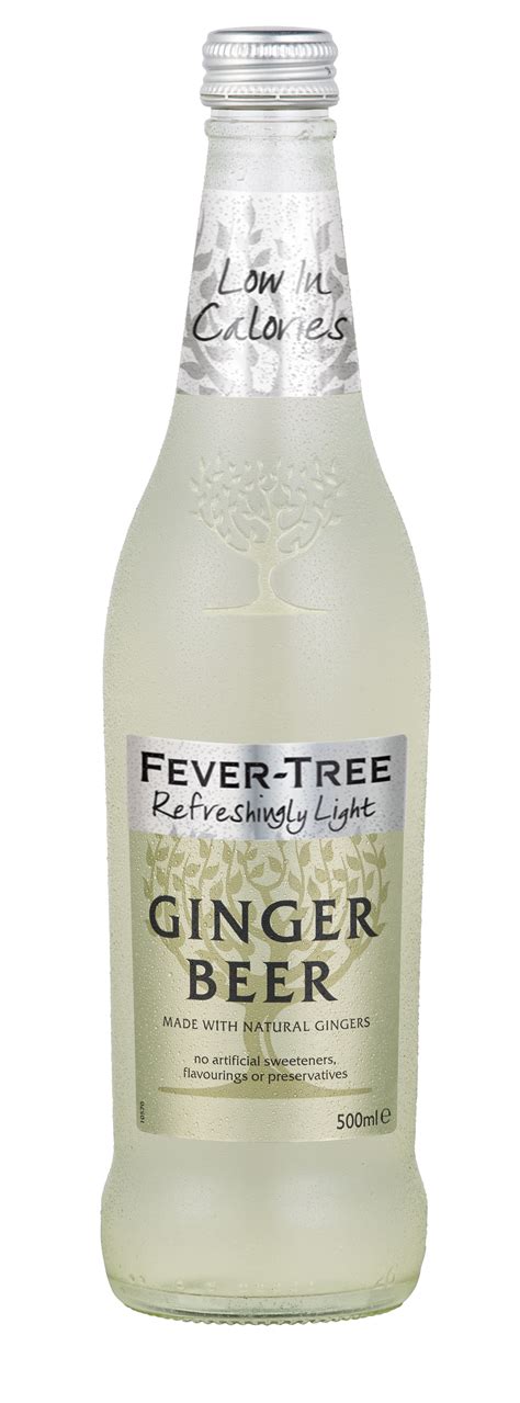 8 Bottles Fever Tree Light Ginger Beer 169 Fl Oz