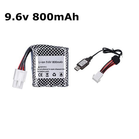 Original-9-6v-800mAh-Li-ion-Battery-For-9115-S911-S912-9116-RC-Car-RC ...