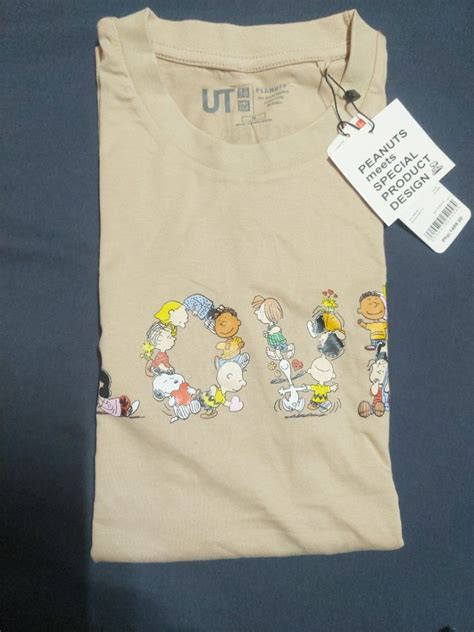 Uniqlo X Peanuts Nude Shirt On Carousell