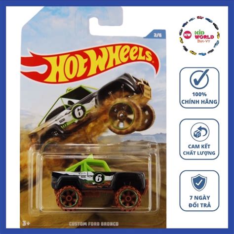 Xe mô hình Hot Wheels Off Road Truck Series Custom Ford Bronco FYY Shopee Việt Nam