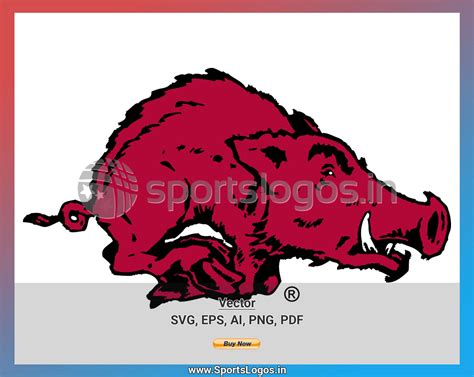 Arkansas Razorbacks - College Sports Vector SVG Logo in 5 formats