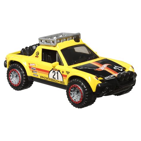 Hot Wheels Masinuta Metalica Cu Sistem Pull Back Porsche Safari Scara Superheroes