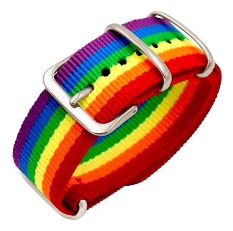 Pulsera Arco Ris Lgbt Pride Orgullo Gay Brazalete Comunidad Mercadolibre