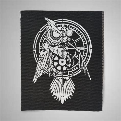 Owl Patch Etsy