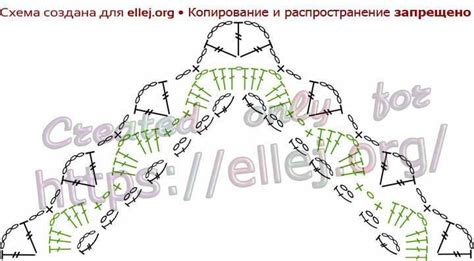 Ажурная квадратная кокетка для пляжной туники | Схемы вязания крючком ...