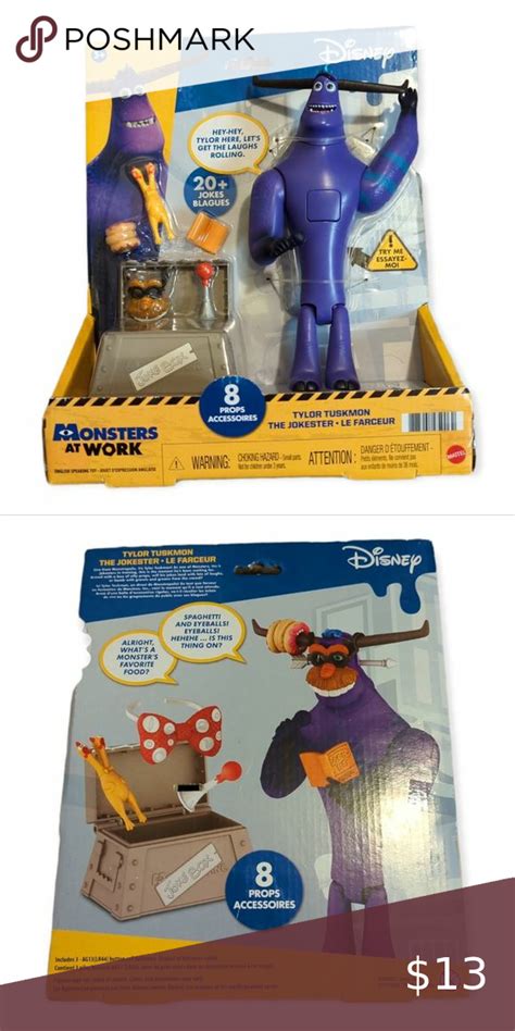 Disney Monsters At Work Tylor Tuskmon Disney Monsters Disney Jokester