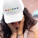 Rainbow Hearts LGBTQ Hat Gay Pride Queer Dad Hat Etsy