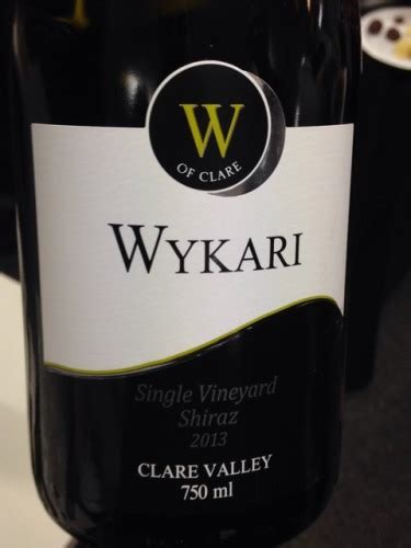 Wykari Single Vineyard Shiraz Vivino Australia