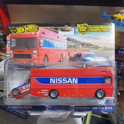 Jual Hot Wheels Team Transport Nissan Zx Gts Euro Hauler Shopee Indonesia