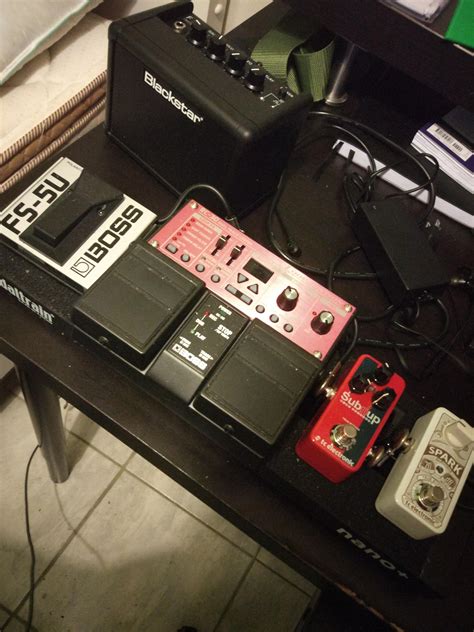 Simple Mini Pedalboard For My New Acoustic Looping Set So Happy With