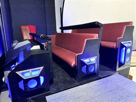 Multiplayer Surround Screen Naked Eye Dynamic Cinema With Snow Blowing Dynamic Seats A Shocking