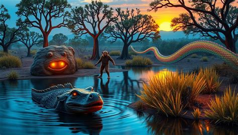 Australian Mythical Creatures Folklore From The Outback