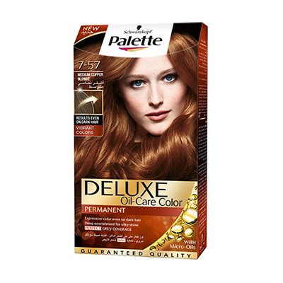 Schwarzkopf Palette Deluxe Med Copper Blonde 7 57 Review Beauty Bulletin Hair Dyes