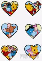 Pp Loungefly Winnie The Pooh Hug Hearts Set Mystery Hot Topic Pinpics