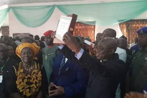 Benue Governor Elect Others Receive Certificate Of Return Nigeria News