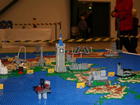Impressive Lego Map Of Europe