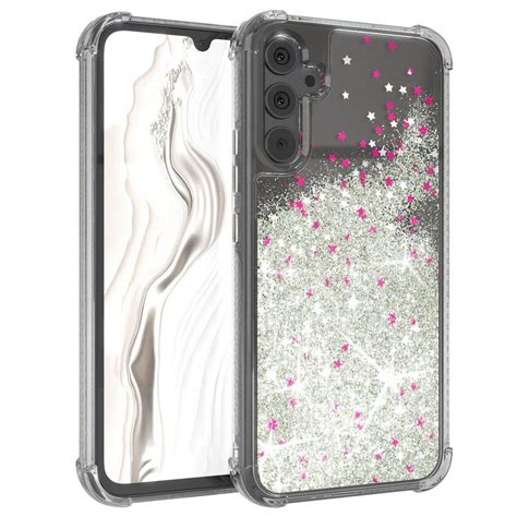 EAZY CASE Handyhülle Liquid Glittery Case für Samsung Galaxy A34 (5G) 6 ...