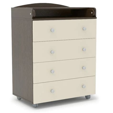 Детский пеленальный комод Sweet Baby Domenica 378192 Венге-слоновая кость