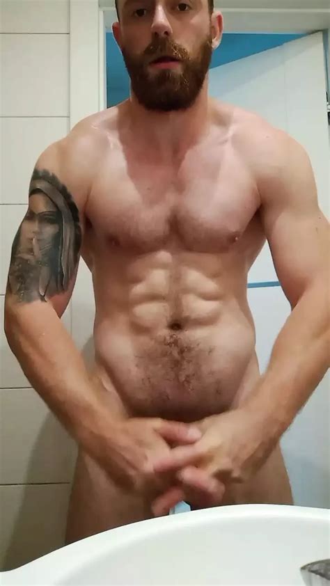 Muscular Guy Is Doing Muscle Worship And Masturbate With Cum Gay Amateur Porn Feat Michal Wilk