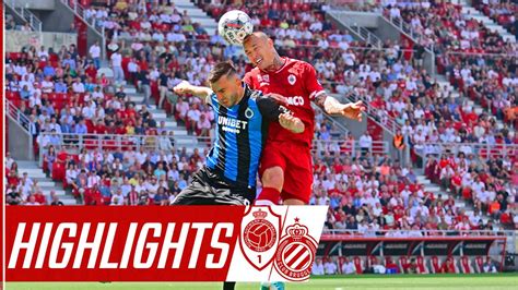 Highlights Royal Antwerp Fc Club Brugge Jpl Champions Play Offs