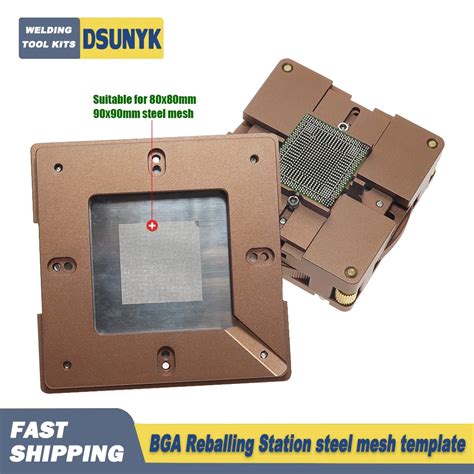 Mm Mm Aluminium Alloy Bga Reballing Station Kit Mm Bga