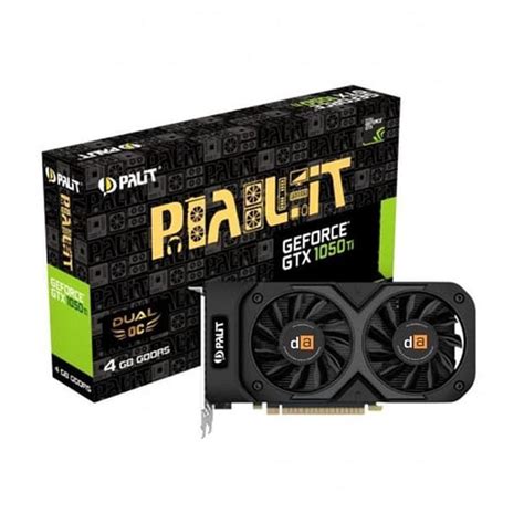Promo Palit Gtx 1050 Digital Alliance Ti Dual Komponen [oc/4 Gb/128bit ...