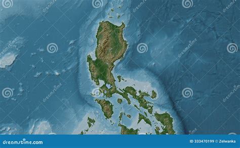 Luzon Island Southeast Asia Republic Of The Philippines Map Vector
