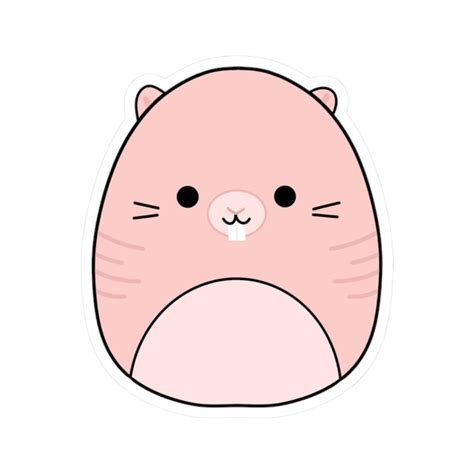 Marjorie The Naked Mole Rat Stickers Cute Notebook Sticker Fun Planner Decal Playful Water