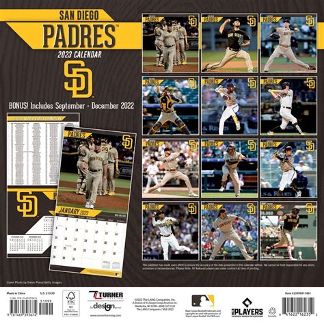 Padres Schedule Printable