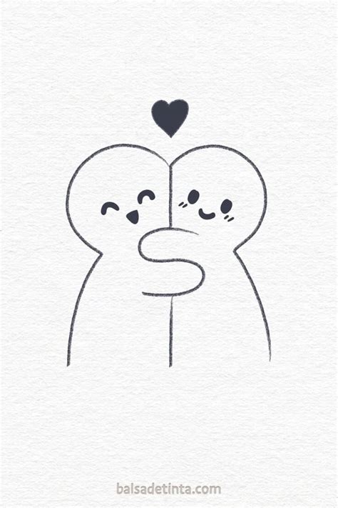Hug 12 Cute Drawings To Draw When Bored En 2024