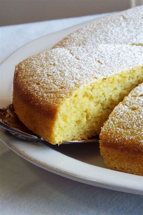 Olive Oil Cornmeal Cake Recipe