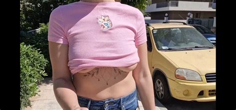 Flashing Of Tits Amateur Porn Feat Jondickflash Xhamster