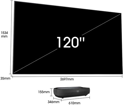 Hisense 120 Inch Laser 4k Hdr Smart Tv Filtang