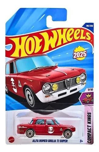 Carrinho Hot Wheels Alfa Romeo Giulia Ti Super Vermelho Mercadolivre