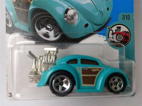Miniatura Hot Wheels Volkswagen Fusca Beetle Tooned Minisclub