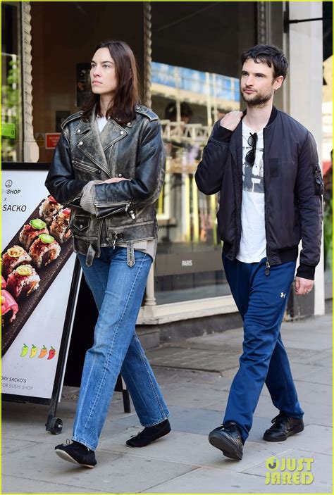 Alexa Chung Boyfriend Tom Sturridge Hold Hands During Walk Around