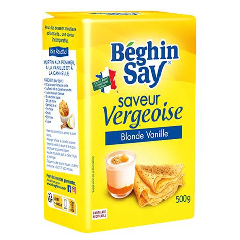 Saveur Vergeoise Blonde Vanille B Ghin Say