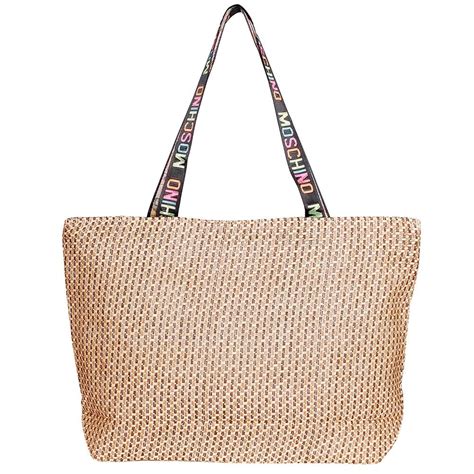 Bolsa De Praia Zurique Palha Sint Tica Degrad Amo O Ver O Pink Lingerie