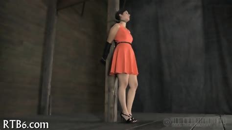 Sweet Babe Enters Her Cage