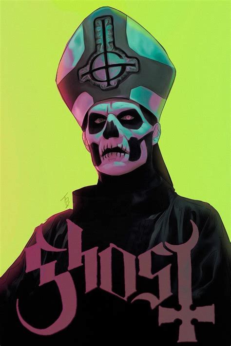 Ghost New School Ghost Metal Band Ghost Papa Band Ghost