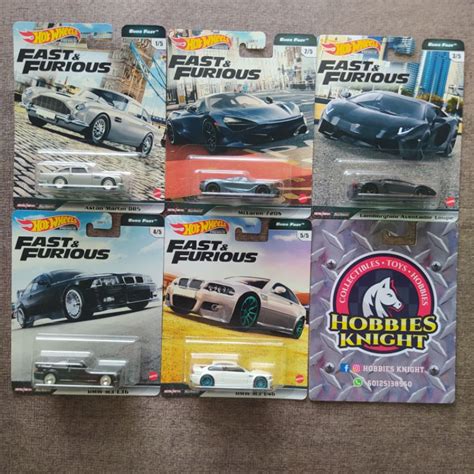 Set Hot Wheels Premium Fast Furious Euro Fast Shopee Malaysia