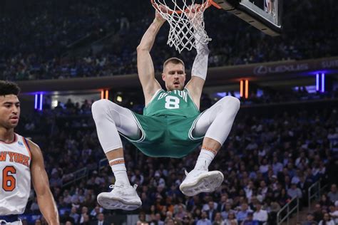 Kristaps Porzingis Injury Status For Hawks Celtics Game Fastbreak On