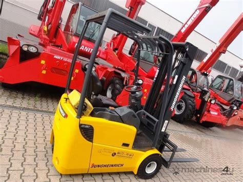 New Jungheinrich Efg Three Wheel Electric Forklift Tasmania